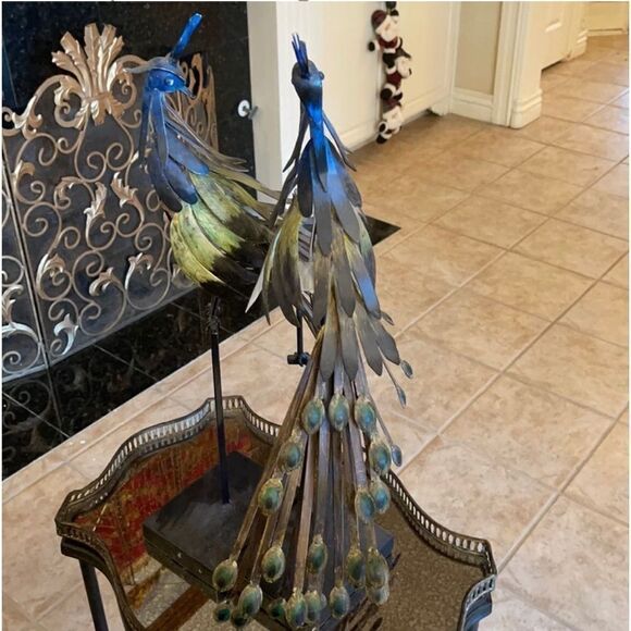 DESIGNER PEACOCK Metal Decor! - Picture 14 of 17